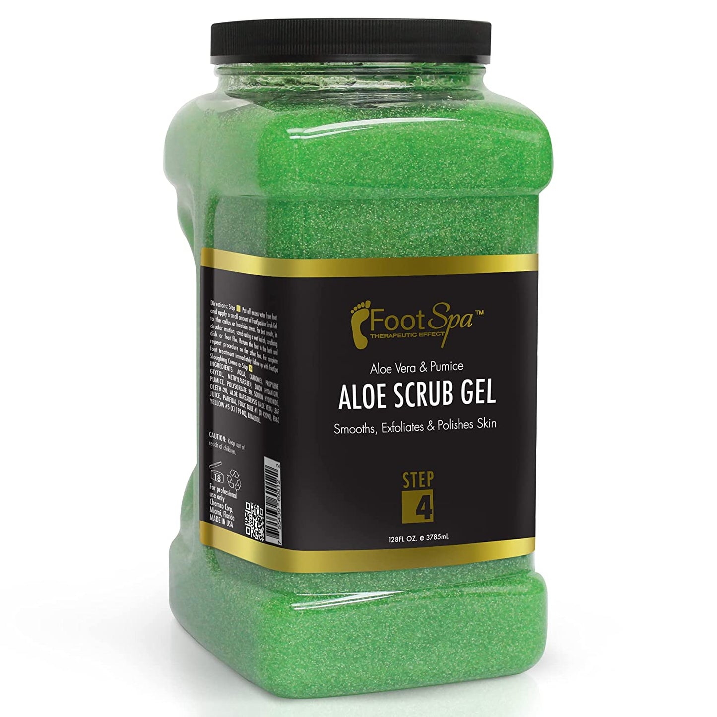 Foot spa aloe scrub gel