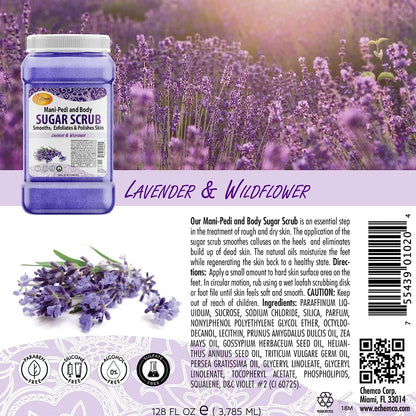 SpaRedi Sugar Scrub - Lavender & Wildflower