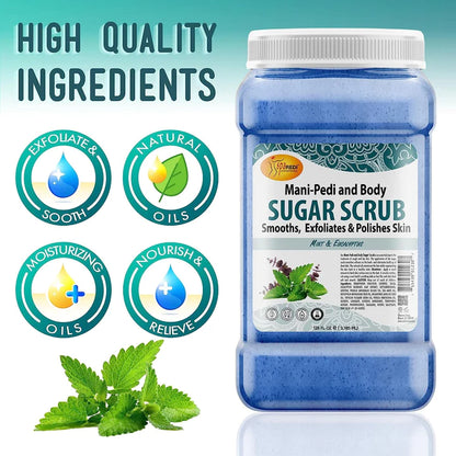 SpaRedi Sugar Scrub - Minh and Eucalyptus