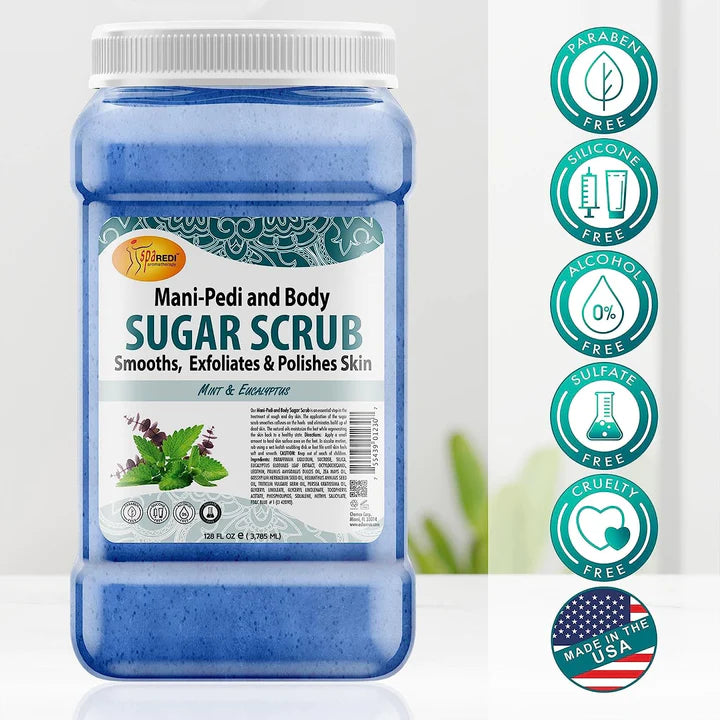 SpaRedi Sugar Scrub - Minh and Eucalyptus