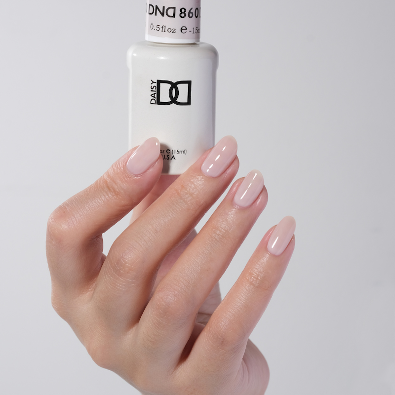 DND Gel & Lacquer Duo - She’s White? She’s Pink? #860