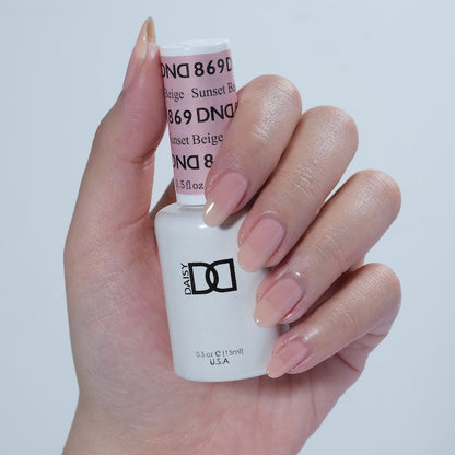 DND Gel & Lacquer Duo - Sunset Beige #869