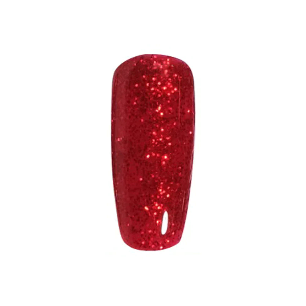 DND Gel Nail Polish Duo - 898 Red Aura - DND, DND Duo, DND Super Glitter Collection