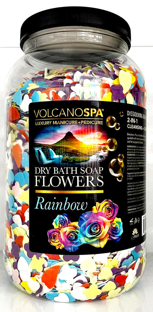 Lapalm Volcano Spa Dry Bath Soap Flowers 1G - Rainbow