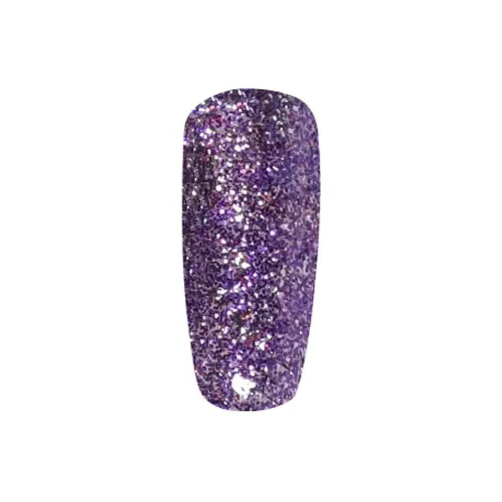 DND Gel Nail Polish Duo - 924 Purple Aura - DND, DND Duo, DND Super Glitter Collection