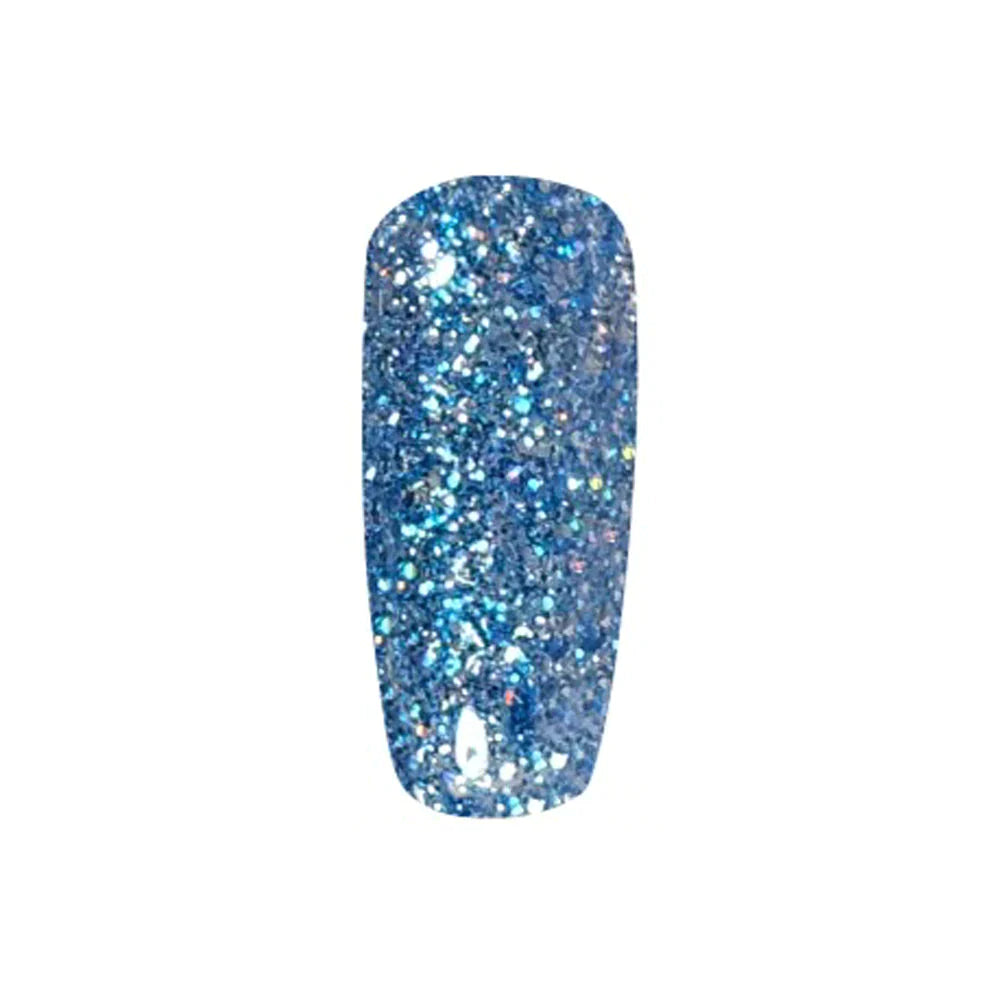 DND Gel Nail Polish Duo - 927 Blue Illusion - DND, DND Duo, DND Super Glitter Collection