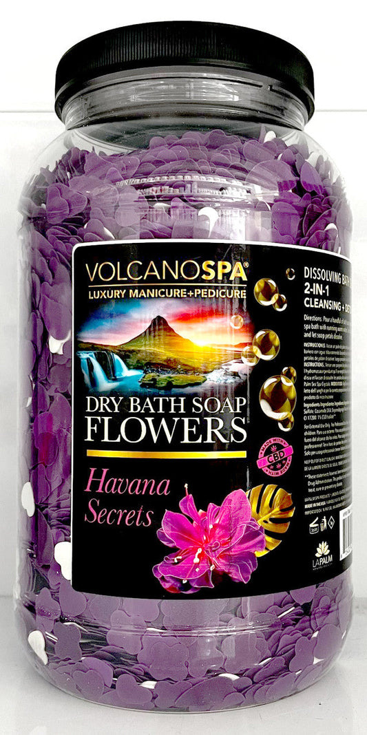 Lapalm Volcano Spa Dry Bath Soap Flowers 1G - Havanna Secret