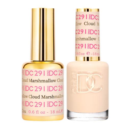 DND - DC Duo - Gel & Lacquer - Marshmallow Cloud - #DC291