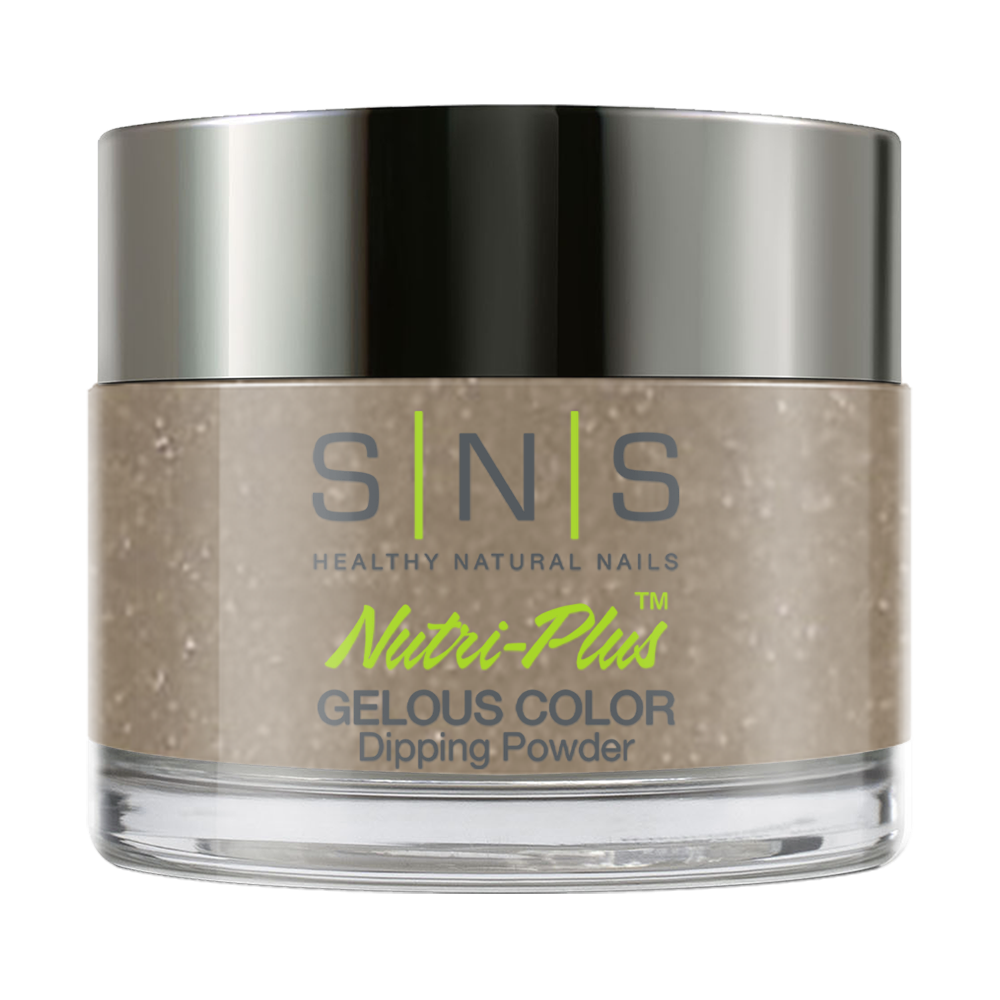 SNS Dipping Powder Nail - BM04 - Gray Metallic Colors