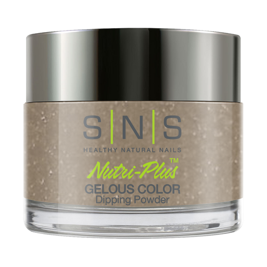 SNS Dipping Powder Nail - BM04 - Gray Metallic Colors