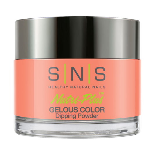 SNS Dipping Powder Nail - BOS 05 - Orange Coral Colors