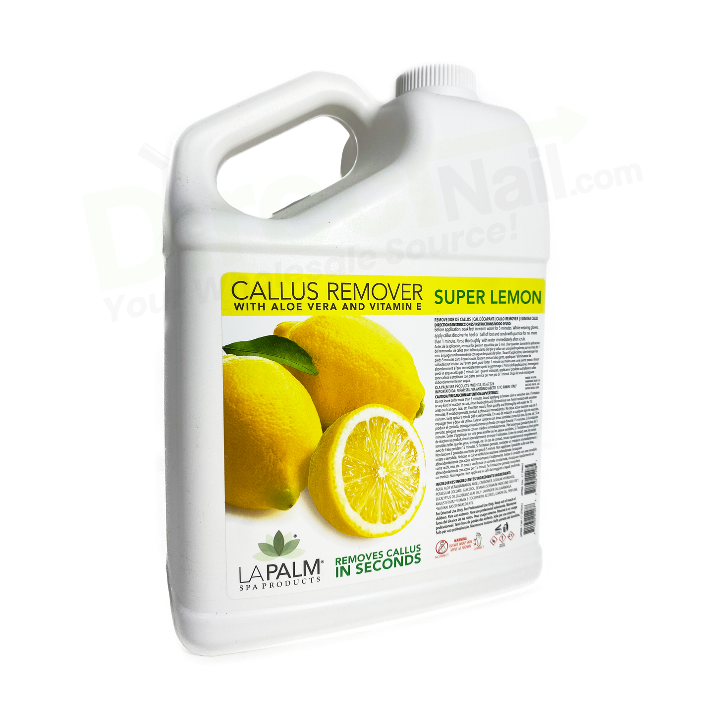 Lapalm Callus Remover Gel, Lemon Aroma (1 Gallon)