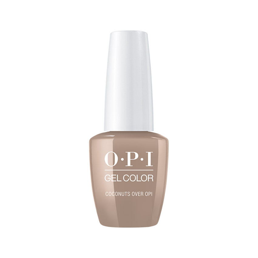 OPI Gel Color Coconuts Over OPI #F89