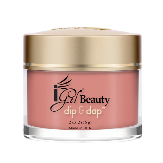 iGel Dip & Dap Powder - DD026 Shy Pink - RECOMMENDED FOR DIP