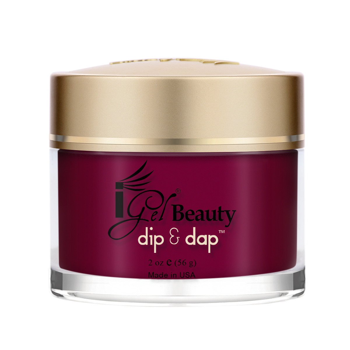 iGel Dip & Dap Powder - DD035 Mulberry - RECOMMENDED FOR DIP