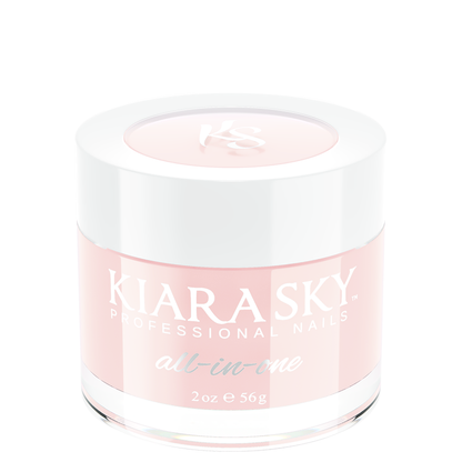 Kiara Sky Dip and Acrylic Powder 2oz - Pale Pink - Cover