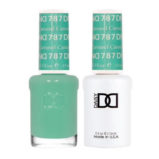 DND Gel Nail Polish Duo - 787 Green Colors