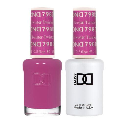 DND Gel Nail Polish Duo - 798 Purple Colors
