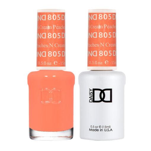 DND Gel Nail Polish Duo - 805 Peach Colors
