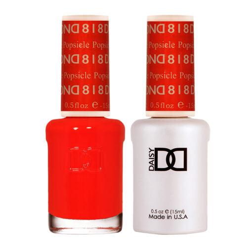 DND Gel Nail Polish Duo - 818 Orange Colors