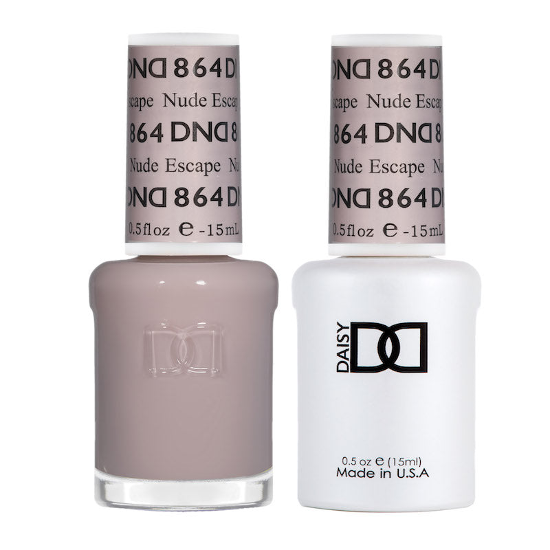 DND Gel & Lacquer Duo - Nude Escape #864