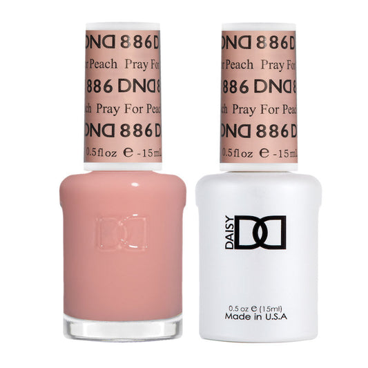 DND Gel & Lacquer Duo - Pray For Peach #886