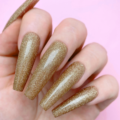 Kiara Sky Nail Lacquer - Dripping in Gold