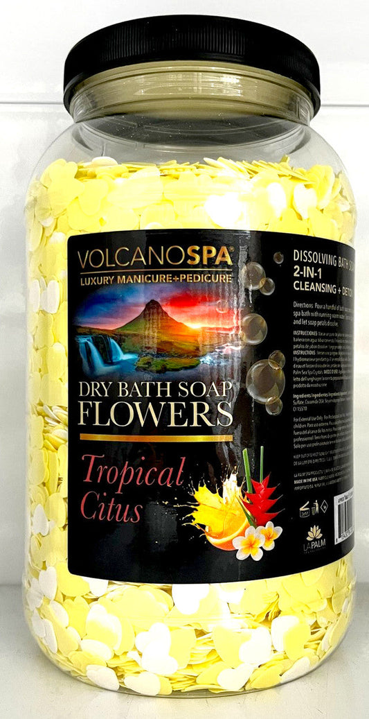 Lapalm Volcano Spa Dry Bath Soap Flowers 1G - Tropical Citrus