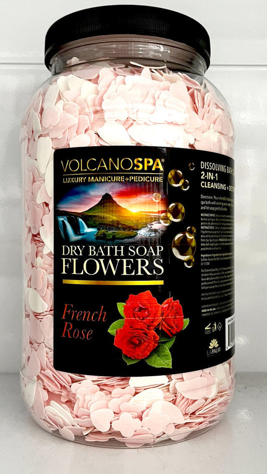 Lapalm Volcano Spa Dry Bath Soap Flowers 1G - French Rose