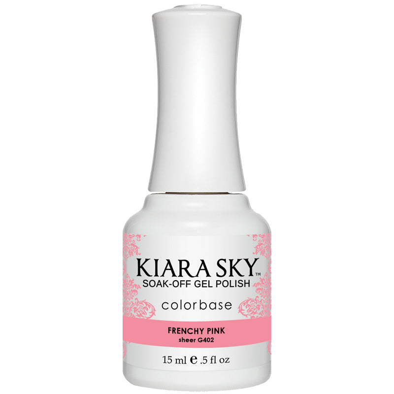 Kiara Sky Gel Polish - FRENCHY PINK