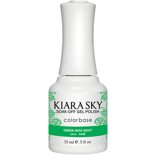 Kiara Sky Gel Polish - GREEN WITH ENVY