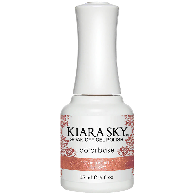 Kiara Sky Gel Polish - COPPER OUT