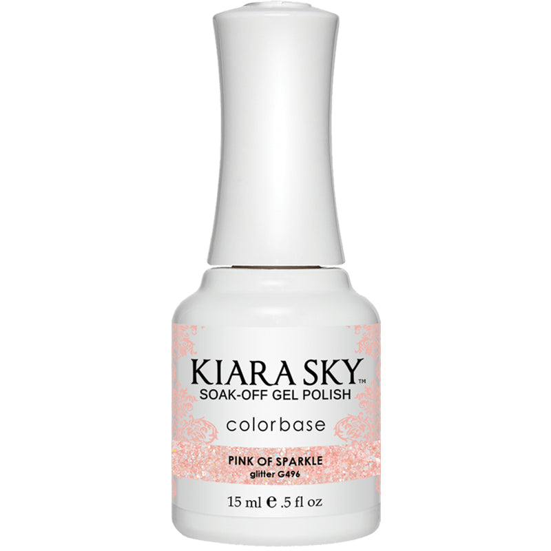 Kiara Sky Gel Polish - PINKING OF SPARKLE