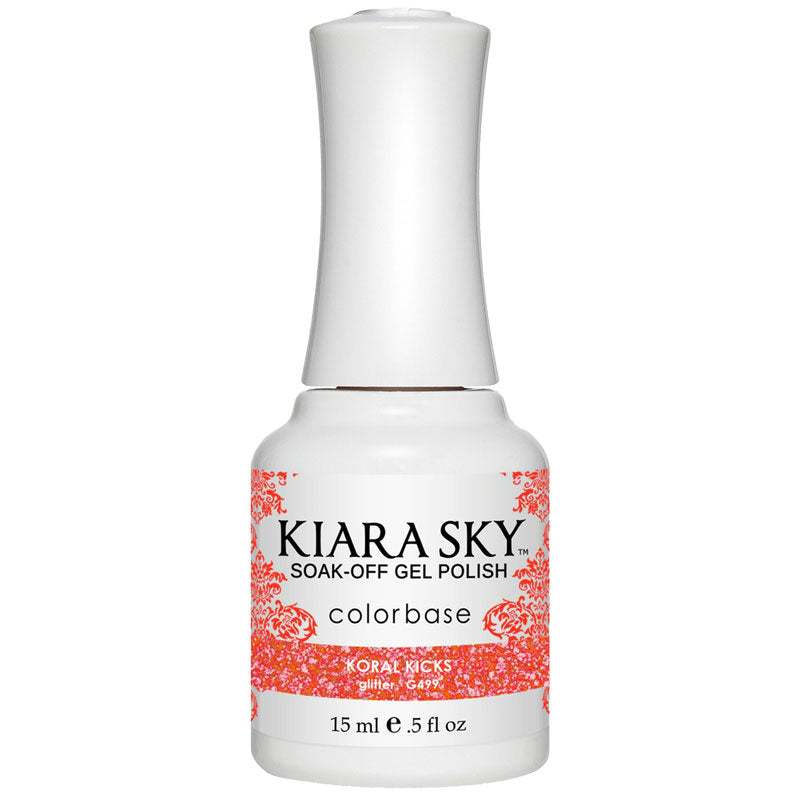 Kiara Sky Gel Polish - KORAL KICKS