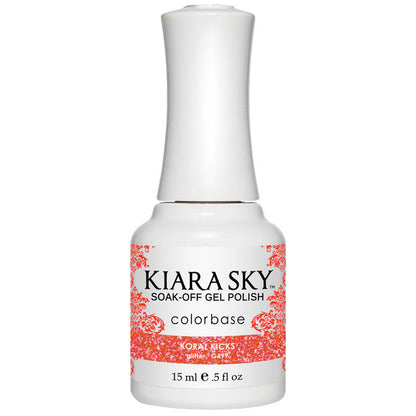 Kiara Sky Gel Polish - KORAL KICKS