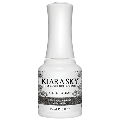 Kiara Sky Gel Polish - Little Black Dress