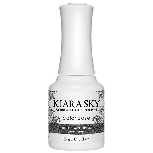 Kiara Sky Gel Polish - Little Black Dress