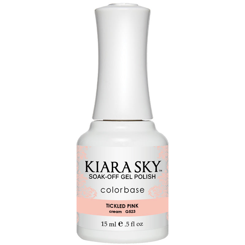 Kiara Sky Gel Polish - TICKLED PINK