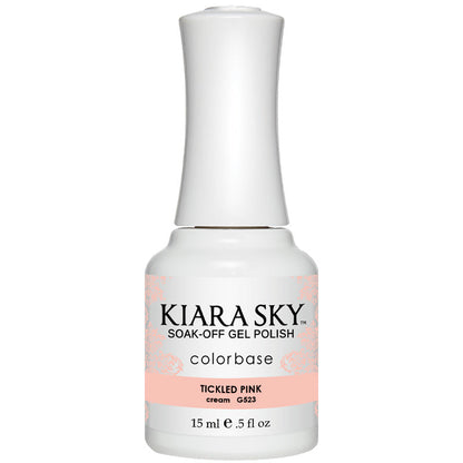 Kiara Sky Gel Polish - TICKLED PINK