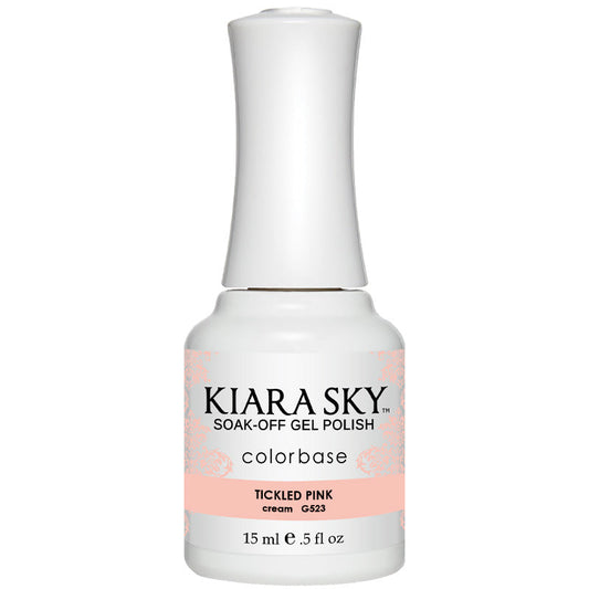 Kiara Sky Gel Polish - TICKLED PINK