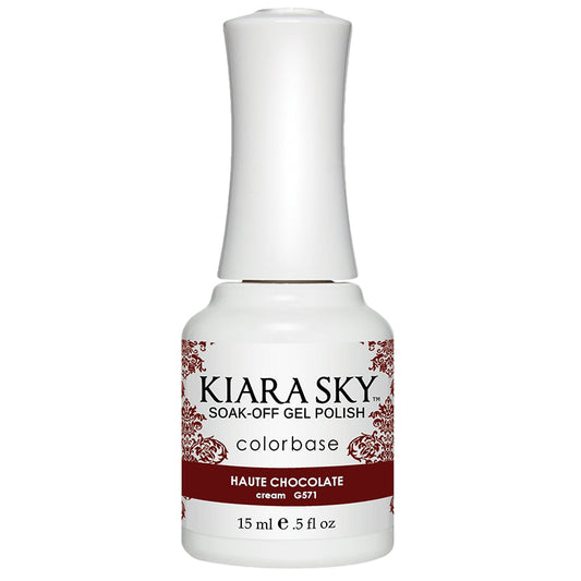 Kiara Sky Gel Polish - HAUTE CHOCOLATE