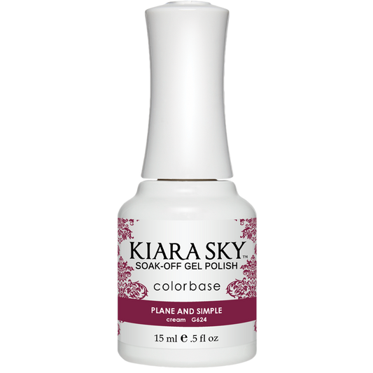 Kiara Sky Gel Polish - PLANE AND SIMPLE