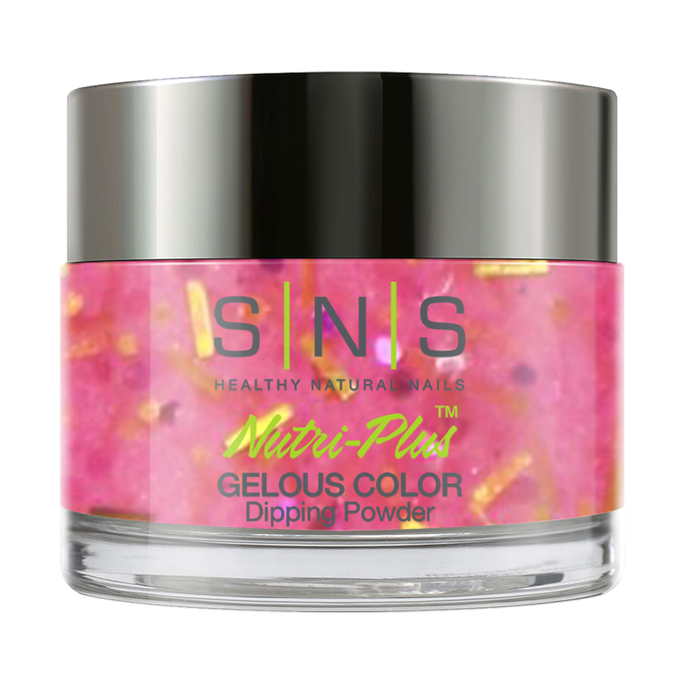 SNS Dipping Powder Nail - HD06 - Pink Glitter Colors