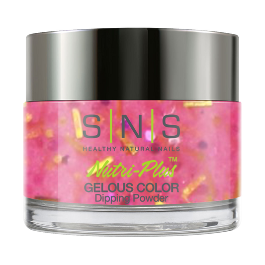 SNS Dipping Powder Nail - HD06 - Pink Glitter Colors