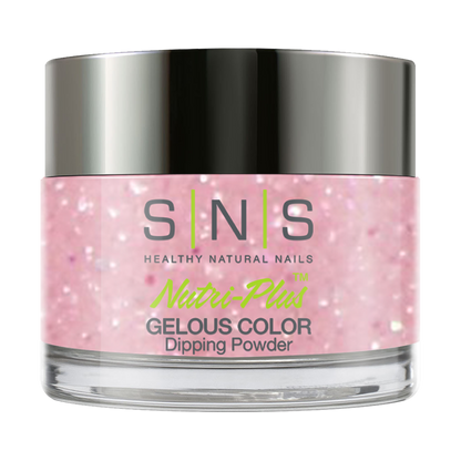 SNS Dipping Powder Nail - HD07 - Pink Glitter Colors