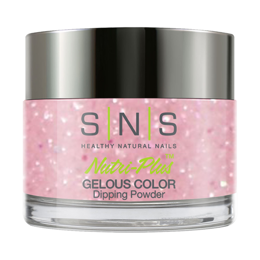 SNS Dipping Powder Nail - HD07 - Pink Glitter Colors