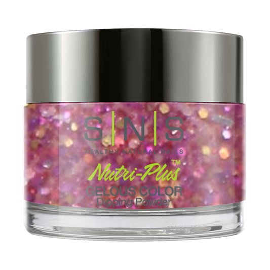 SNS Dipping Powder Nail - HD09 - Purple Glitter Colors