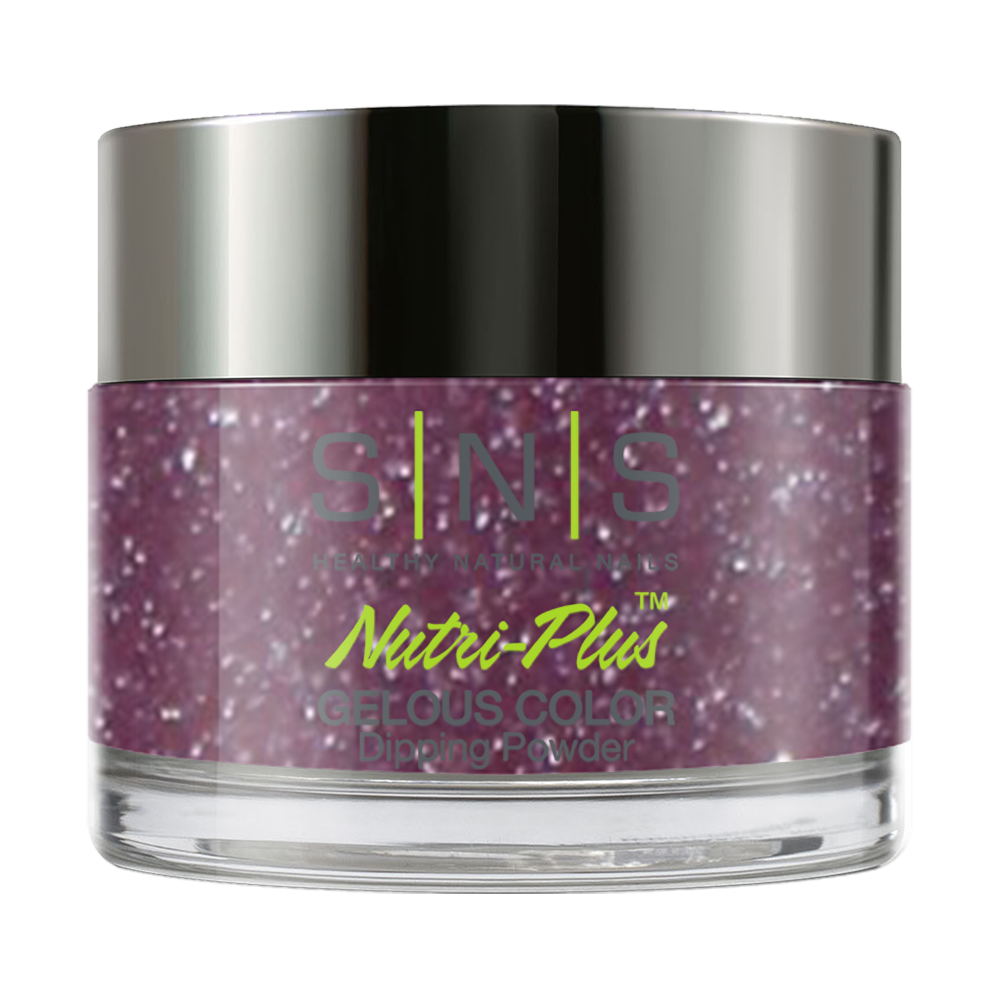 SNS Dipping Powder Nail - HD18 - Purple Glitter Colors