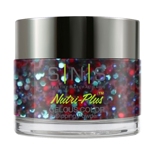 SNS Dipping Powder Nail - HD19 - Purple Glitter Colors