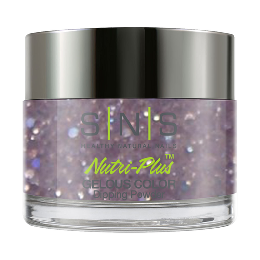 SNS Dipping Powder Nail - HD20 - Purple Glitter Colors